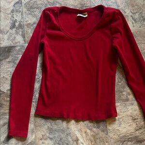 Universal Thread Vibrant Red Knit Top